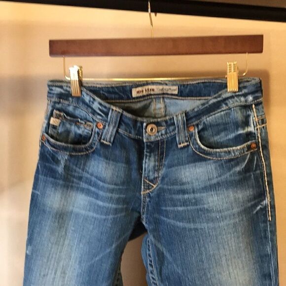 BigâStarâDistressed SkinnyâJeansâwithâContrastâStitching - Picture 11 of 16